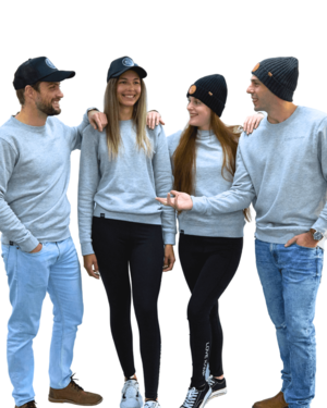 Love Kamp Crew Fleece Sweater